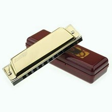 Easttop T10 Professionele 10 Gaten 20 Tones Harmonica Blues Mondharmonica Sleutel Van C Verjaardag Kerstmis Nieuwjaar Musical