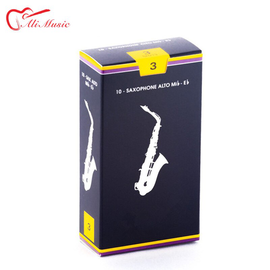 Frankrijk Klassieke Blauwe Doos Eb Altsaxofoon Riet Houtblazers Instrument Accessoires Sax Reed Sterkte 2.5 #3 #
