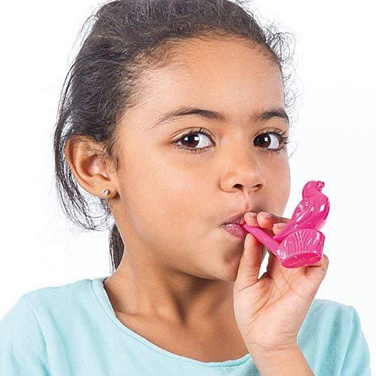 Leuke Vogel Fluitjes Plastic Kazoo Harmonica Mond Fluit Kleur Willekeurige Muzikale Kid Party Speelgoed Instrument Kids Kinderen Z8V0