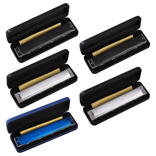 Professionele 24-Hole Harmonica Voor Beginners, Diatonische Dubbele Tremolo Harmonica Voor Volwassenen Muziek Student Leraar