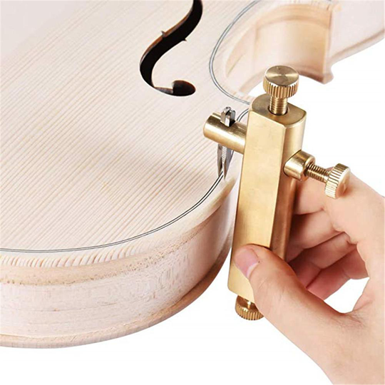 Irin Viool Maken Gereedschap Messing Purfling Inlay Ingelegd Groef Maker Carver Luthier Tool Muziekinstrument Accessoires