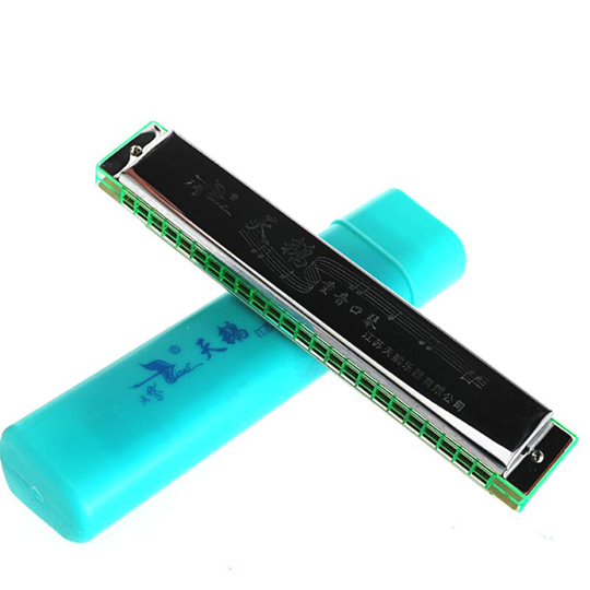 Swan Harmonica 24-Hole Geaccentueerd C Tune Volwassen Kind Student Beginner Spelen Muziekinstrument