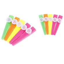5 Stks/partij Plastic Harmonica Mond Fluit Kids Kinderen Party Kid Muziekinstrument