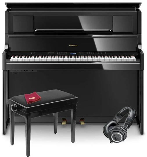 Roland LX708 PE SET Polished Ebony Digital Piano