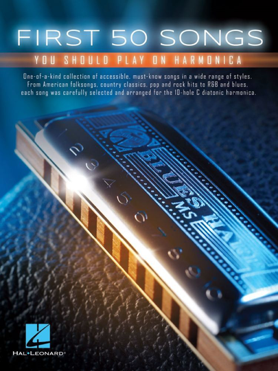 Noten First 50 songs you should play on harmonica HL 152493