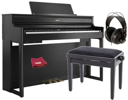 Roland HP 702 Charcoal Black SET Charcoal Black Digital Piano
