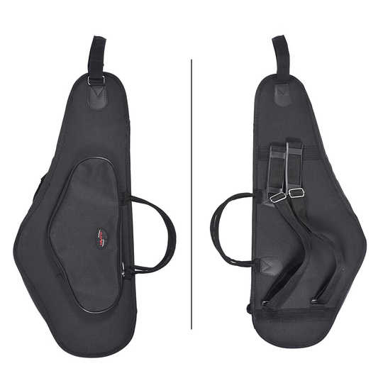 600D waterbestendig Altsaxofoon Sax Bag Case 15mm Foam Dubbele Rits met Verstelbare Schouderband pocket