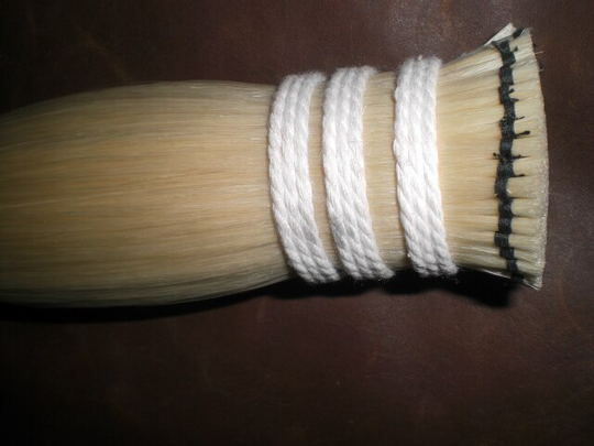 Paard Staart Haar Strijkstok Haar Cello Boog Haar Real Mongolië Paard Staart Haar 80 cm Tot 85 cm Lengte