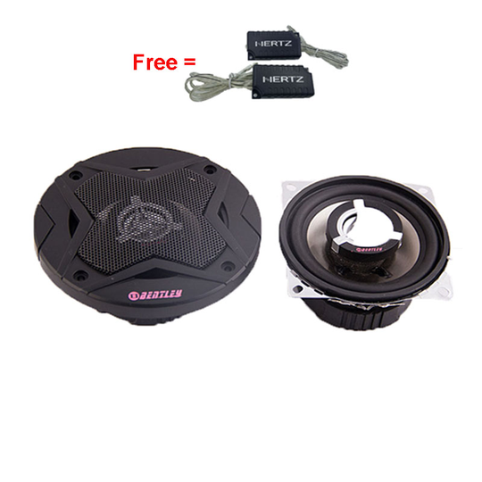 2 stuks/partij 4inch 200W 2 Weg Auto Audio Luidspreker Bass Aluminium Frame High Power Luidsprekers