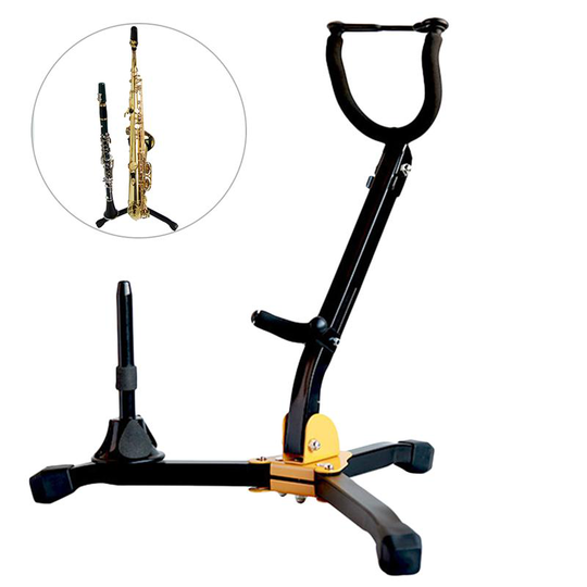 1 Pc Saxofoon Stand Opvouwbaar Duurzaam Draagbare Houder Sax Statief Beugel Saxofoon Stand Voor Fluit Saxofoon Klarinet