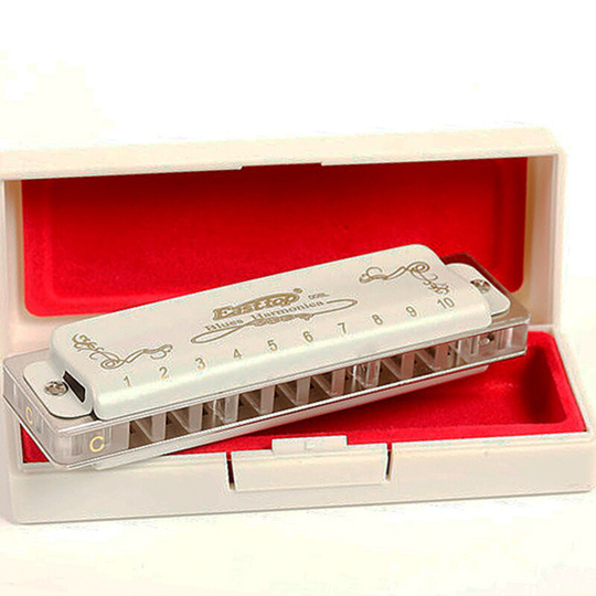 Blues Blues Tien Hole Harmonica Limited Edition 10 Gat Beginner 008K Verbeterde Versie