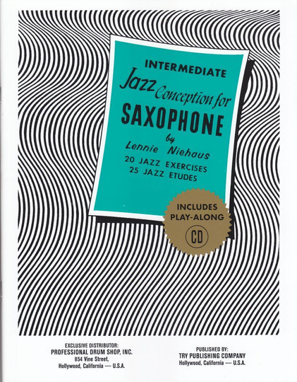Noten Intermediate Jazz conception Altsax Lennie Niehaus try publishing