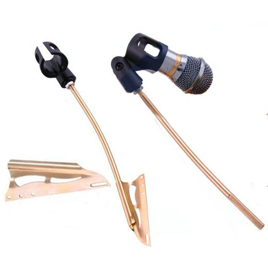 MoonEmbassy Altsaxofoon Microfoon Stand Tenorsax Draadloze Microfoon Prestaties Stand Clip Accessoires