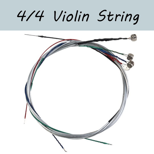 NAOMI-4pcs/Set Viool Snaren E-A-D-G Staal + Nikkel Draad 4/4 Viool String Set