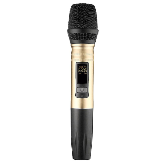Ux2 Uhf Draadloze Microfoon Systeem Handheld Led Mic Uhf Luidspreker Met Draagbare Usb Ontvanger Voor Ktv Dj Toespraak Versterker Recordi