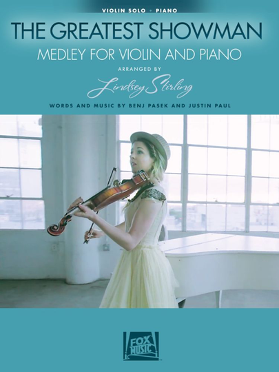 Noten Violine & Piano Lindsey Stirling HL276951 Hal Leonard The Greatest showman