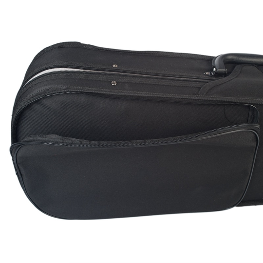 Vioolkoffer 4/4 Maat Professionele Driehoekige Vorm Viool Hard Case Gele Binnenkant Viool Onderdelen