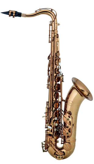 Chateau Tenorsaxophon CTS50 Cognac/Amber Powerbell Schallst., dunkler Goldlack,