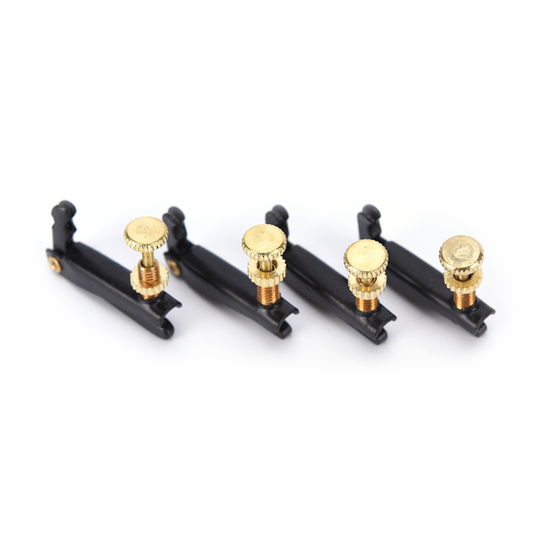 4 Stuks Viool Fijnstemmer Richter Koper Plating Schroeven Voor 3/4 4/4 Viool Onderdelen Accessoires