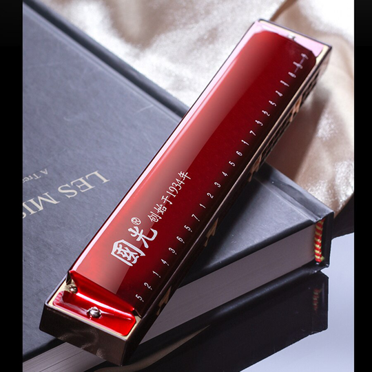 24 Hole Harmonica Enfant Harp Houder Muziekinstrumenten Harmonica Verschillende Belangrijke Gadgets Inteligentes Unieke Melodie BD50HH