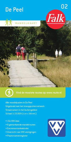 Falk VVV wandelkaart 02 De Peel - (ISBN: 9789028700987)