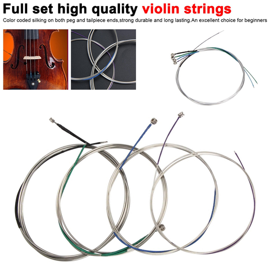 Voor Viool Volledige Set Viool Snaren Maat 4/4 & 3/4 Vioolsnaren Stalen Snaren G D Een En E Instrument Accessoires