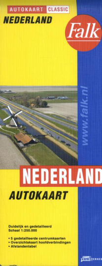 Falk autokaart Nederland classic - (ISBN: 9789028703704)