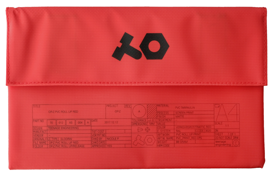 Teenage Engineering OP-Z PVC Roll Up Red