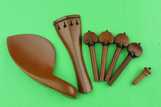 5 sets jujube hout viool onderdelen 4/4 zeer mooie, viool Accessoires