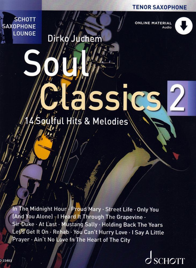 Noten Soul Classics 2 Tenorsaxophon incl. downloadcode ED 23483 Dirko Juchem