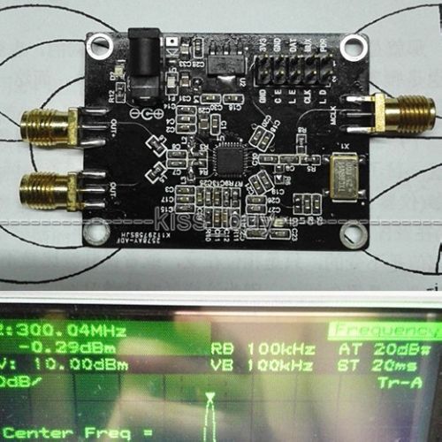 Dykb ADF4350 137M-4.4Ghz Pll Rf Signaal Bron Synthesizer Development Board Sma