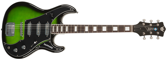 Rapier Saffire 6 Electric Guitar Greenburst