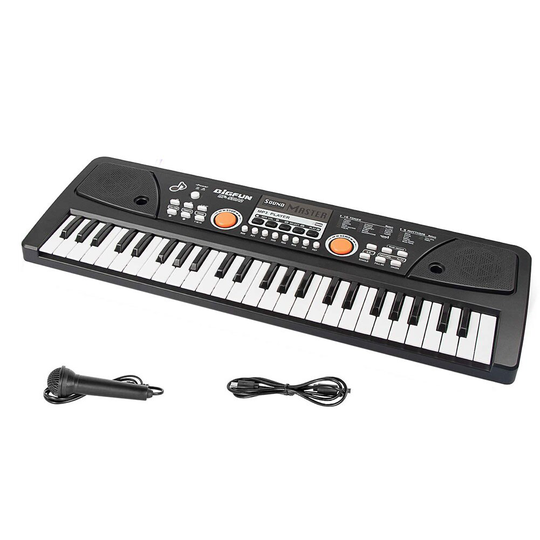 Draagbare Kids Piano Toetsenbord Elektrische 49 Toetsen Met Microfoon Educatief Speelgoed Elektronisch Orgel Muzikale Voor Kinderen
