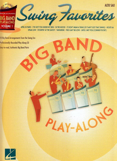 Noten Swing favorites für Altsax Jazz / incl. CD HL 07011313