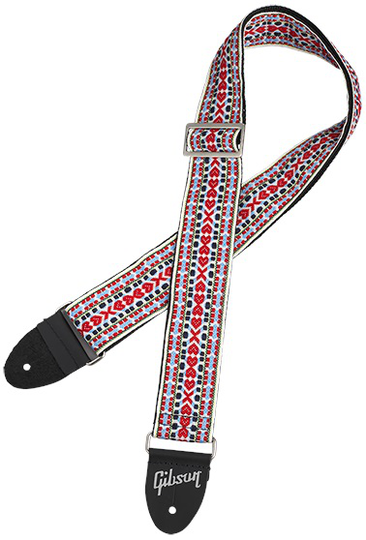 Gibson The Retro Guitar Strap Red
