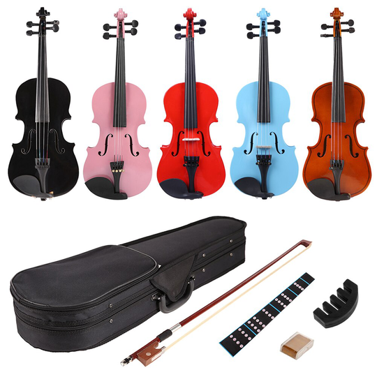 Duurzaam Snaren Instrumenten Kits Aluminium Draad Tekentafel Maple Code 1/8 Spalk Akoestische Fiddle Voor Student Beginner