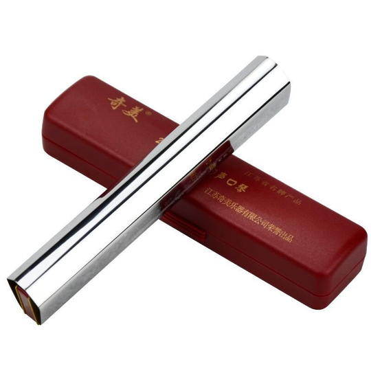 SevenAngel 24 Gaten Echo Harmonica Tremolo Harp Koperen plaat Hars Kam Harmonika