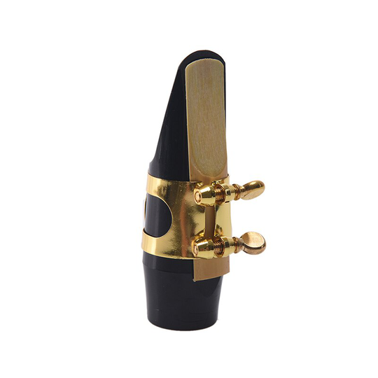 1Pcs Professionele Plastic Saxofoon Mondstuk Klassieke Muziek Altsax Mondstuk Zwart Voor Saxofoon