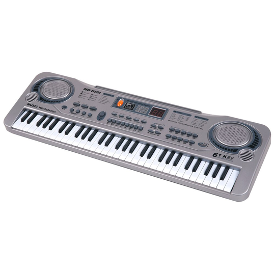 61 Toetsen Elektronische Muziek Toetsenbord Elektrische Orgel Met Microfoon Kinderen Muziekinstrument Vroege Educatieve Tool Voor Kid