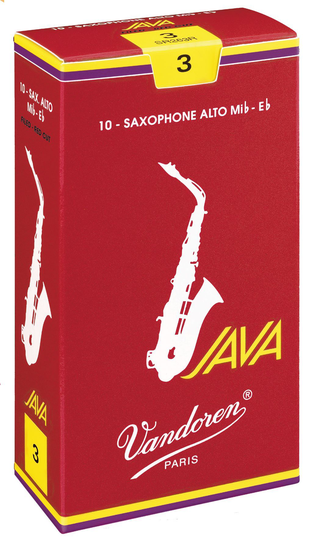 Vandoren Blatt JAVA RED Altsaxophon 3,0
