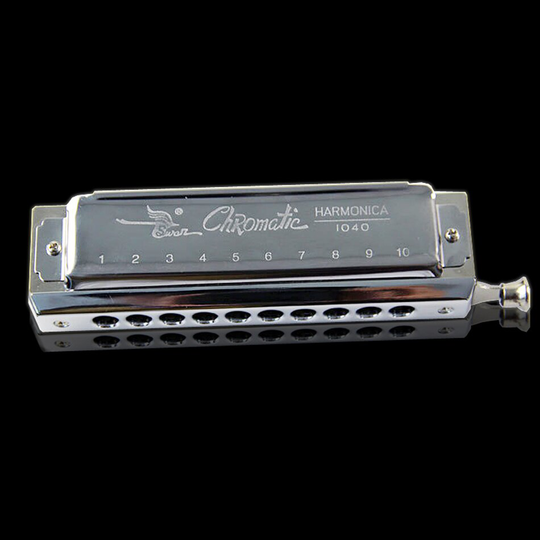 ZWAAN SW1040 C Key 10 Gaten Chromatische Harmonica