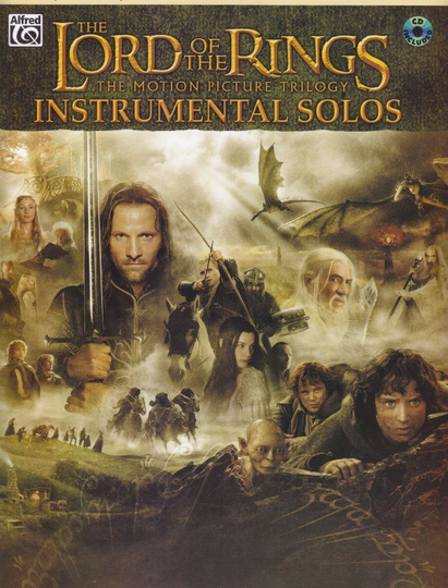 Noten Herr der Ringe Lord of the rings incl. CD Cello & Klavier Alfred 0414 CD