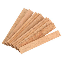 10 stks/partij Klarinet Kurk 81x11x2mm Bb Joint Kurken Lakens voor Saxofoons Muziekinstrumenten Accessoires