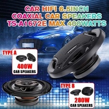 2 Stuks 6.5 Inch 400W Auto Coaxiale Speaker Set Voertuig Deur Auto Muziek Stereo Volledige Bereik Frequentie Subwoofer Hifi speaker System