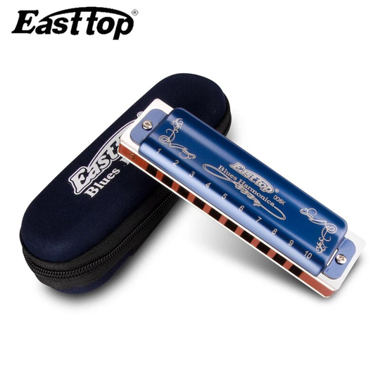 Easttop Professionele T008K Harmonica Diatonische 10 Gat Armonica Blues Instrumentos Musicales Armonicas Mond Ogan Easttop blues