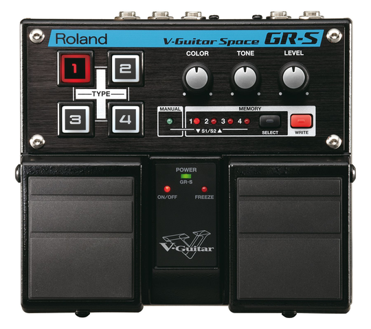 Roland GR-S V-Guitar Space Twin Pedal für E-Gitarre mit GK-Pickup