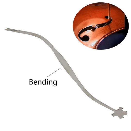 Viool Altviool Stapelzetter Rechtop Roestvrij Stalen Kolom Haak Tool Snaren Instrument Cello Deel Accessoires