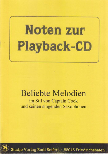 Noten Beliebte Melodien 4 im Stile von Captain Cook & seinen singenden Saxophone
