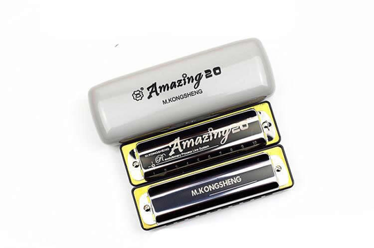 Kong Sheng Amazing2010 hole blues harmonica De blues harmonica.