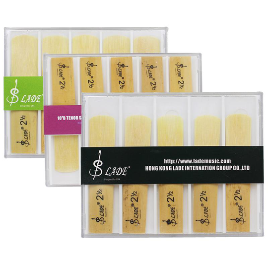 10 Stks/set Saxofoon Rieten Slade Saxofoon Bamboe Riet Voor Sopraan Bb Saxofoon
